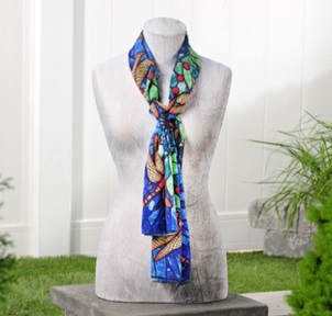 dragonfly scarf